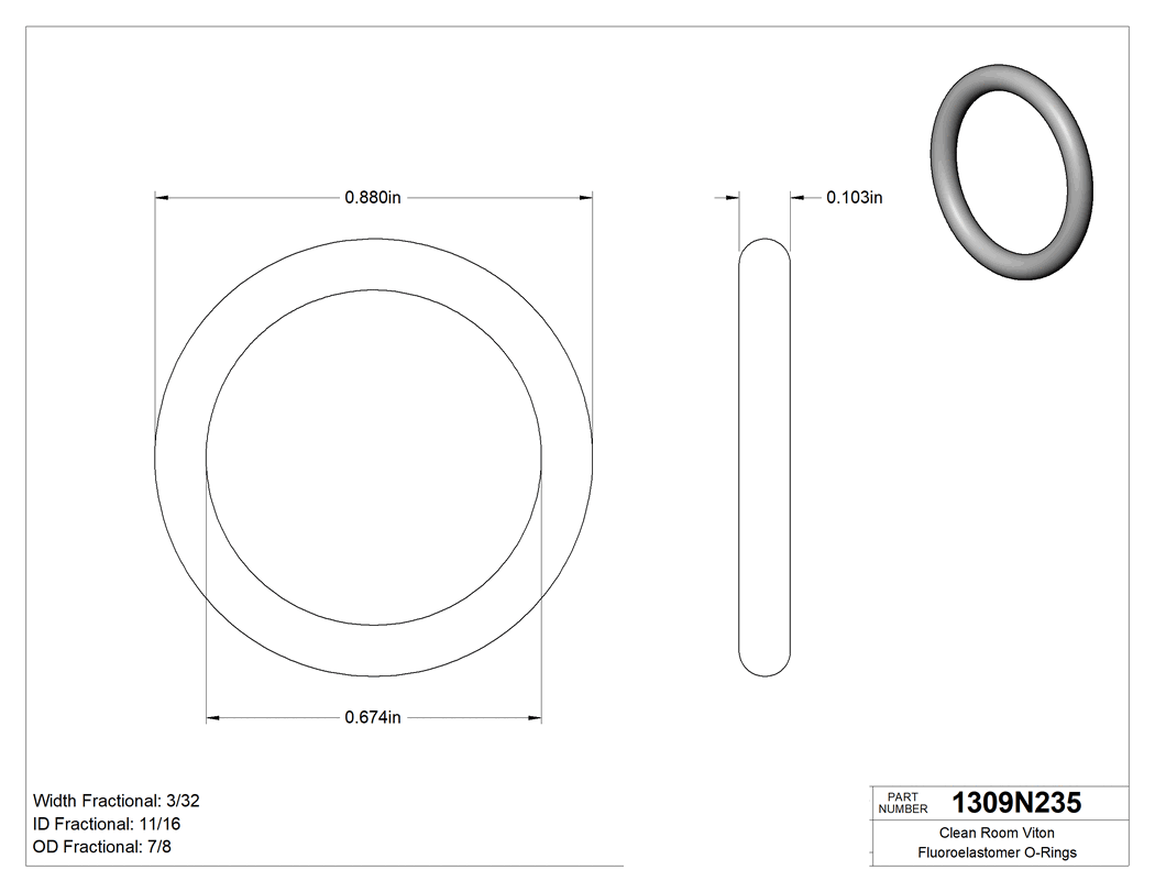 Technical drawing - 1309N235